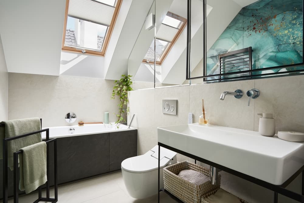 How do I add storage space to my bathroom